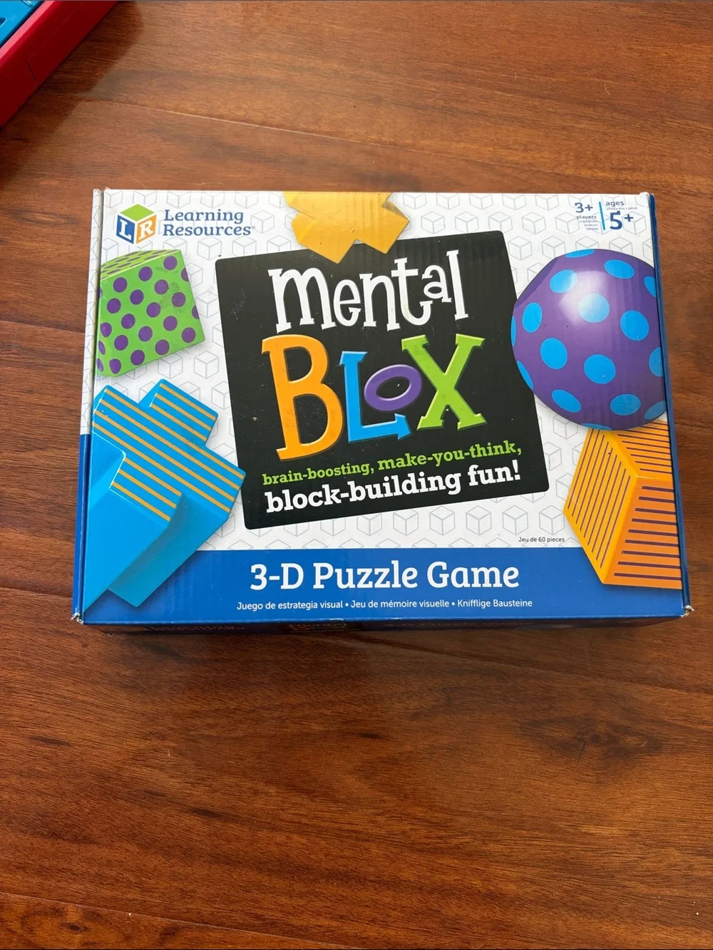 Learning Resources Mental Blox 3-D Puzzle Game - Blue